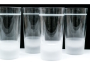 Set Of Four Vintage Bulgari By Rosenthal High Ball Glasses