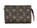 Louis Vuitton Vintage Coated Canvas Cosmetics Bag