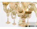 *Quality Murano Or Murano Style Hand-blown Glass Six Lite Chandelier