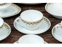 Austrian Thirty-Three Piece Victoria China Set