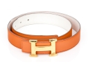 Hermes Gold Tone 'H