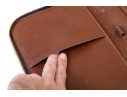 Louis Vuitton Brown Monogram Small Leather Zip Folio Pouch
