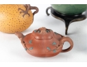 Five Chinese Yixing And Studio Art Teapots