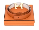 Hermes Gold Tone 'H