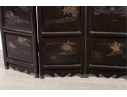 3ft Hand-Painted Chinese Four-Panel Folding Screen