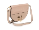 J.W.Anderson Tan Leather Flap Front Shoulder Bag