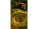 Edward Castiglione (Am., CT, 1948-2010 Modernist Oil On Canvas, Concoidal Abstract