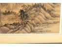 Pair Of Chinese Shan Shui Landscape Paintings On Silk