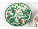 19th Century Hand-Painted Porcelain Plates