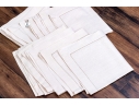 Set Of Fifteen Quality Linen Napkins
