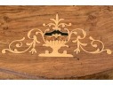 Tiered Stand With Marquetry And Pierced Back Gallery