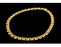 18k Yellow Gold Fabulous Vintage Brushed 