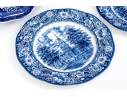 Collection Of English Blue And White Transferware