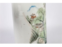 20th Century Chinese Porcelain Hat Stand With Landscape Scene