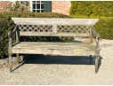 Elegant Teak Bench (1 Of 2)