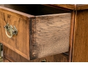 Banded Mahogany Bachelors Chest