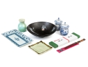 Asian Decorative Collection Including Chopsticks
