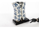 Chinese Blue And White Porcelain Table Lamp