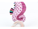 Herend Hand Painted Pink Fishnet Seahorse Figure 