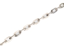 Tiffany & Co. Sterling Silver Stylish Oval Link Bracelet