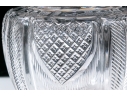 Antique Cut Glass And Silverplate Biscuit Jar