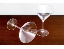 Pair Of Tiffany & Co. Crystal Martini Glasses