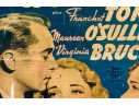 Collection Of Seven 1930's Stamford Theatre Movie Posters And  A 1953 Movie Poster