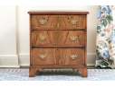 Banded Mahogany Bachelors Chest