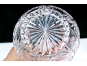 Pair Of English Sterling Silver Collared Cut Crystal Decanters Or Perfumes