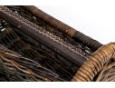 Handsome Wicker Cutlery Caddy Basket