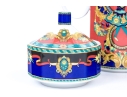 Seventeen Piece Set Of Versace Le Roy Soleil China Serving Wares