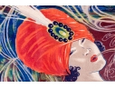 1910 Cigarettes Saphir Advertisement Poster