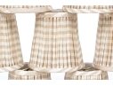 Set Of Nine Quality Diminutive Lamp Or Chandelier Shades