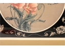 Pair Of Framed Chinese Floral/Butterfly Prints