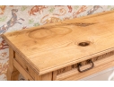 Rustic Pine Hall Console Table