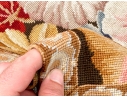 Stunning Aubusson Area Rug, 13'-10 X 10'-6