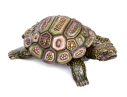 Jay Strongwater Small Turtle Form Box 