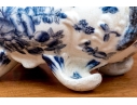 Decorative Twin Handled And Footed Vegetable Tureen With Lid