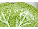 Set Of Twelve Portuguese Naturalistic Cabbage Plates