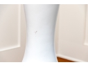 Massive Fiberglass Decorative White Vase