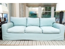 Custom Upholstered Three Seat Sofa