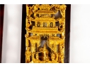 Pair Of Chinese Gilt Wood Carved Architectural Panels