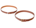 Polo Ralph Lauren Lot Of Two Brown Leather Belts, Size 40/100