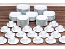 Massive 133 Piece The Palm Restaurant Porcelain Dining Service