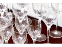 Forty-Five Piece Set Of Crystal Drinkware, Probably Orrefors 
