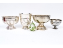 Four Quality English Silver-Plated Bowl