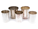 Assembled Thirteen Piece Silver Plated Wine Serving Lot