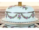 Chinese Export Armorial Style Lidded Porcelain Jar Mounted As A Table Lamp