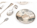 Fine Collection Of Eleven Sterling Silver Table Wares, 10.24 Ozt.