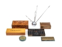 Desk Collection Including Two Abacus